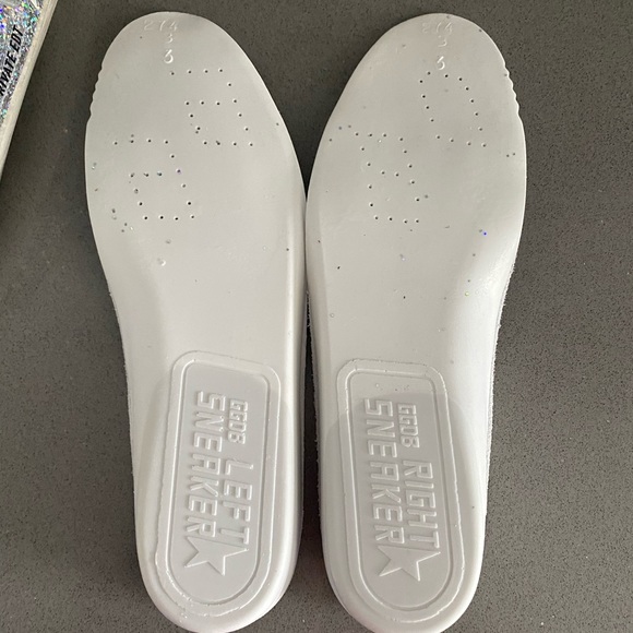 Sold: Golden Goose Superstar silver glitter - Picture 5 of 14